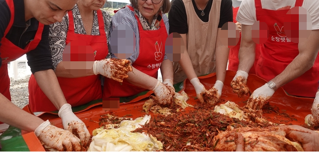 김치만들기 체험